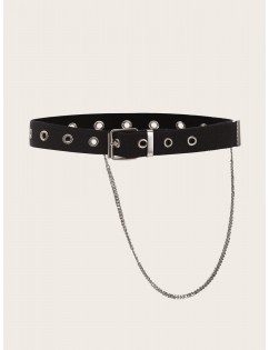 Chain Decor Waist Belt