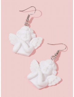 1pair Angel Drop Earrings