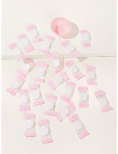 Compressed Facial Mask With Bowl 25pcs