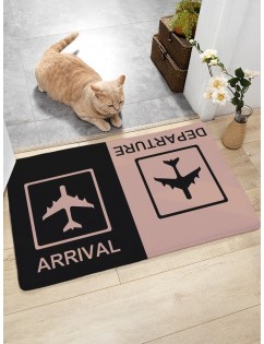 Arrival & Departure Print Floor Mat