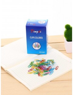 70pcs Boxed Colorful Paper Clip